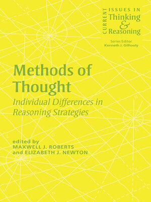 cover image of Methods of Thought